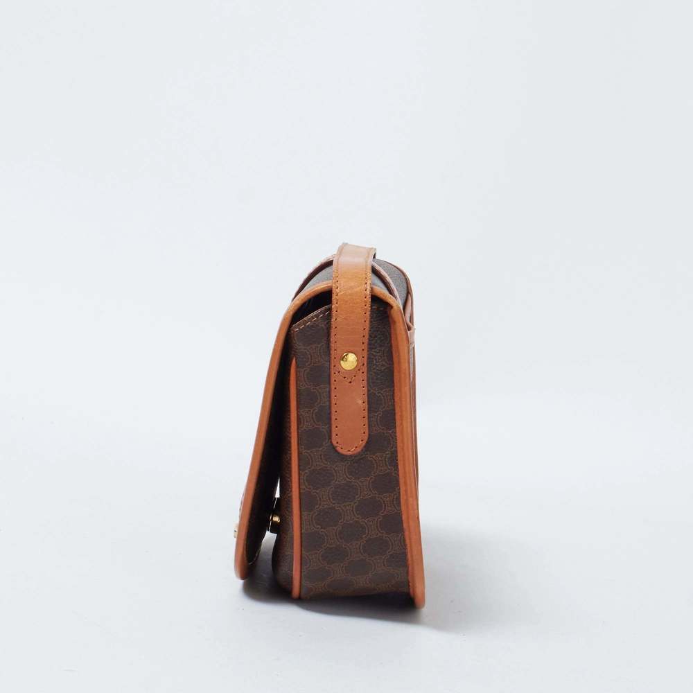 Celine Macadam Pattern Single Flap Mini Shoulder … - image 2